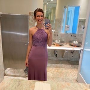 David’s Bridal Wisteria Bridesmaids Dress